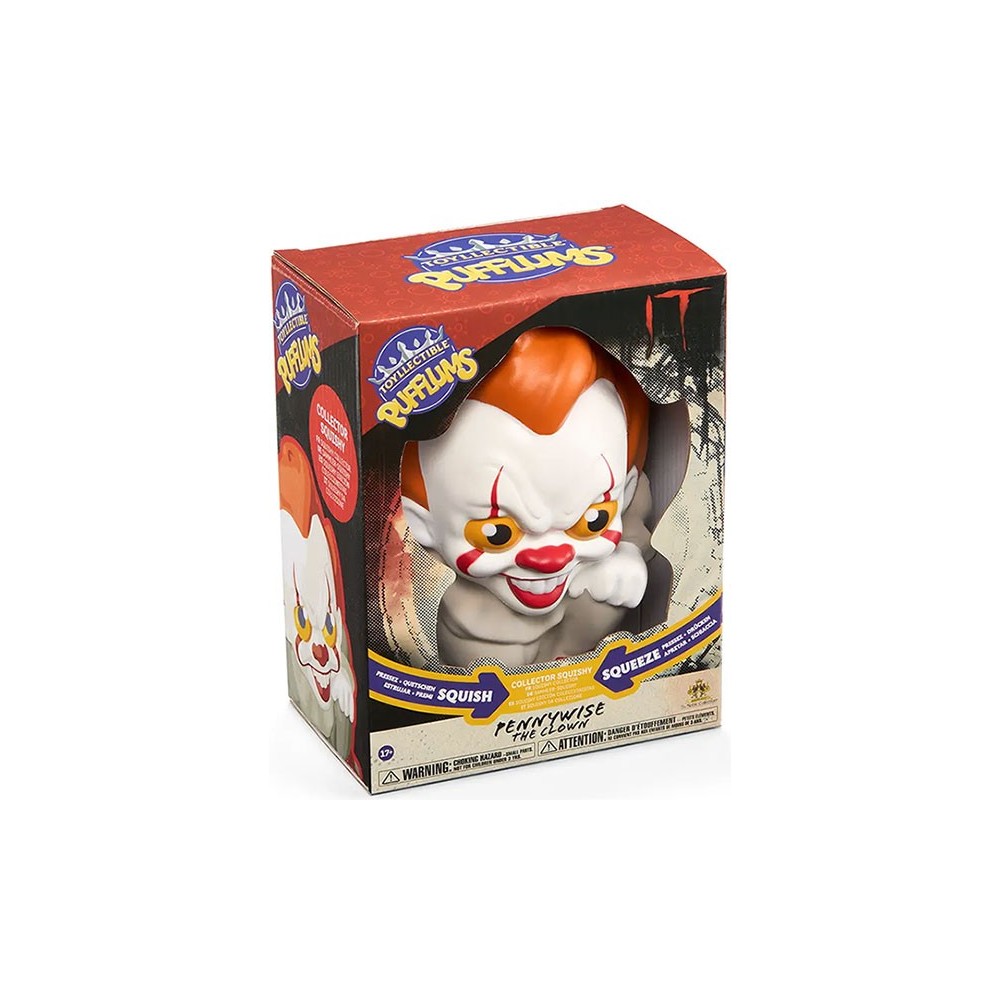 IT PENNYWISE PUFFLUMS ANTISTRESS FIGURE NOBLE COLLECTIONS