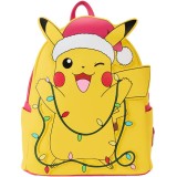 POKEMON HOLIDAY PIKACHU LOUNGEFLY MINI ZAINO GLOW IN THE DARK LOUNGEFLY