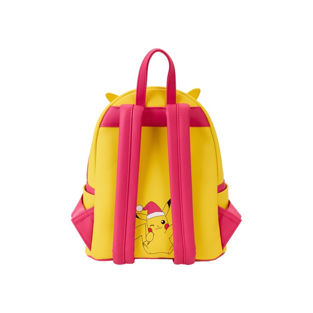 POKEMON HOLIDAY PIKACHU LOUNGEFLY MINI ZAINO GLOW IN THE DARK LOUNGEFLY