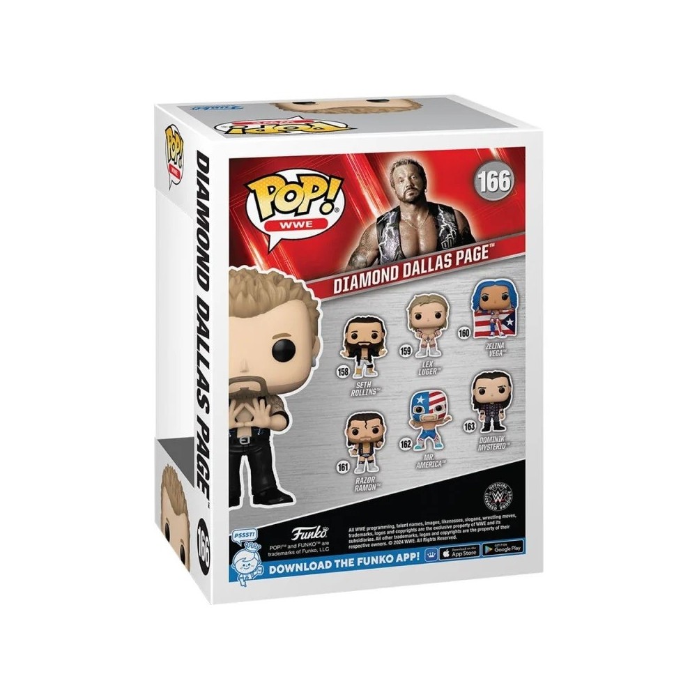 FUNKO POP! WWE DIAMOND DALLAS PAGE BOBBLE HEAD FIGURE FUNKO
