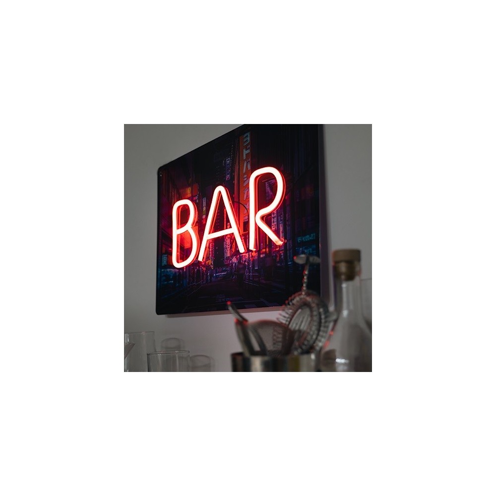 BAR CITY LED NEON LIGHT LAMPADA FIZZ CREATIONS