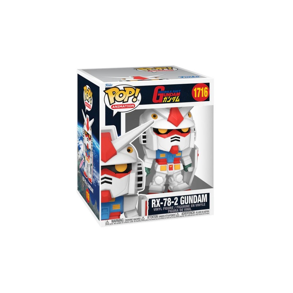 FUNKO POP! MOBILE SUIT GUNDAM RX-78-2 SUPER SIZED BOBBLE HEAD KNOCKER FIGURE FUNKO