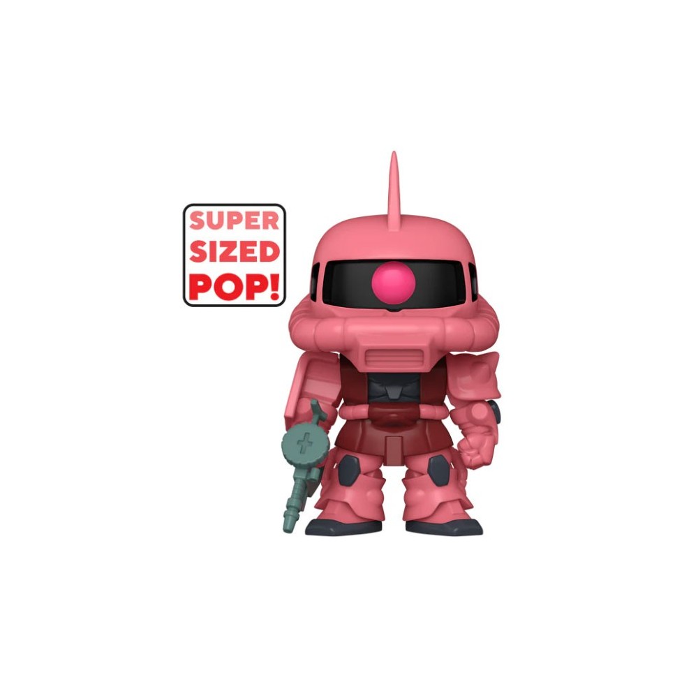 FUNKO FUNKO POP! MOBILE SUIT GUNDAM MS-06S CHAR'S ZAKU II SUPER SIZED BOBBLE HEAD FIGURE