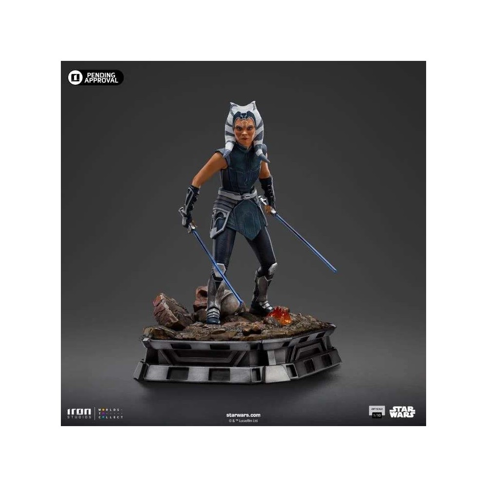 STAR WARS AHSOKA CHILD VERSION ART SCALE 1/10 STATUA FIGURE IRON STUDIOS