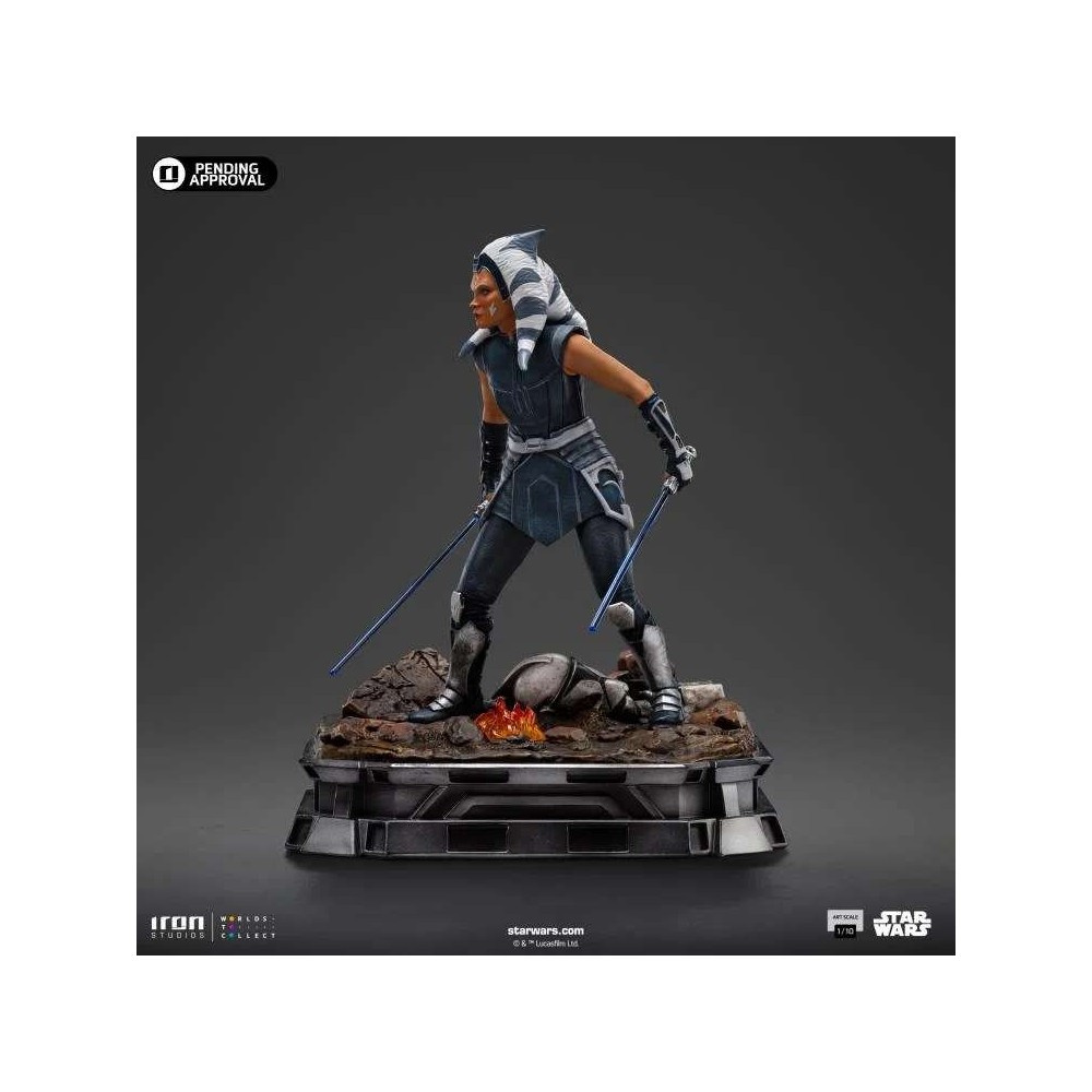 IRON STUDIOS STAR WARS AHSOKA CHILD VER. ART SCALE 1/10 RESIN STATUE FIGURE