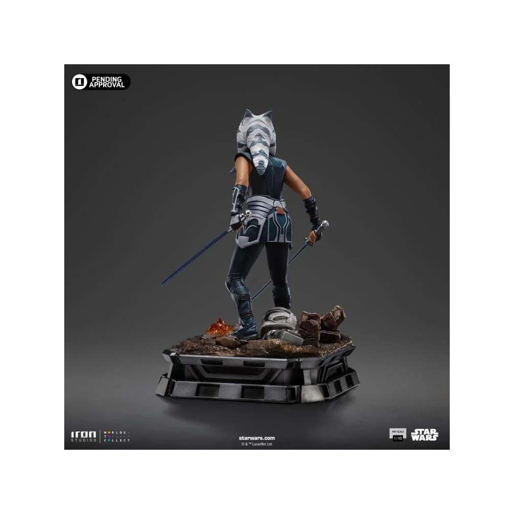 IRON STUDIOS STAR WARS AHSOKA CHILD VER. ART SCALE 1/10 RESIN STATUE FIGURE