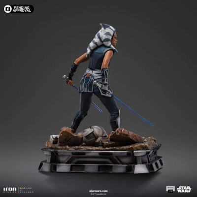 STAR WARS AHSOKA CHILD VERSION ART SCALE 1/10 STATUA FIGURE IRON STUDIOS