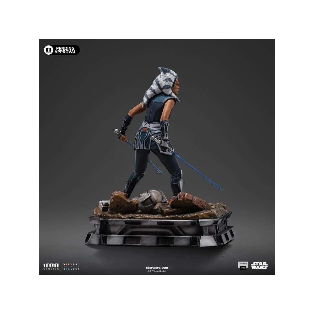 STAR WARS AHSOKA CHILD VERSION ART SCALE 1/10 STATUA FIGURE IRON STUDIOS