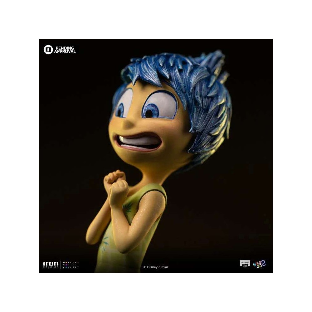 IRON STUDIOS INSIDE OUT 2 JOY ART SCALE 1/10 RESIN STATUE FIGURE