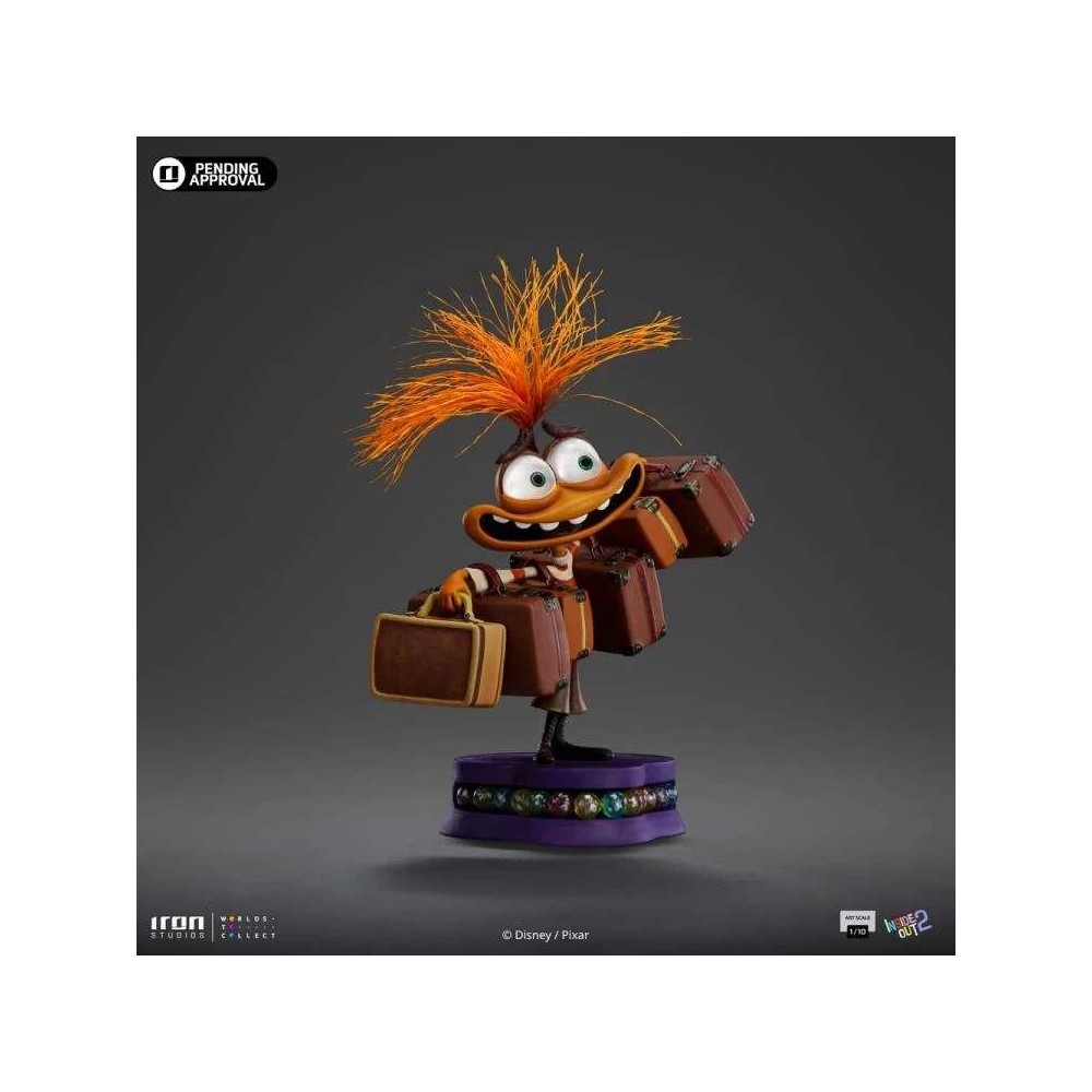IRON STUDIOS INSIDE OUT 2 ANXIETY ART SCALE 1/10 RESIN STATUE FIGURE
