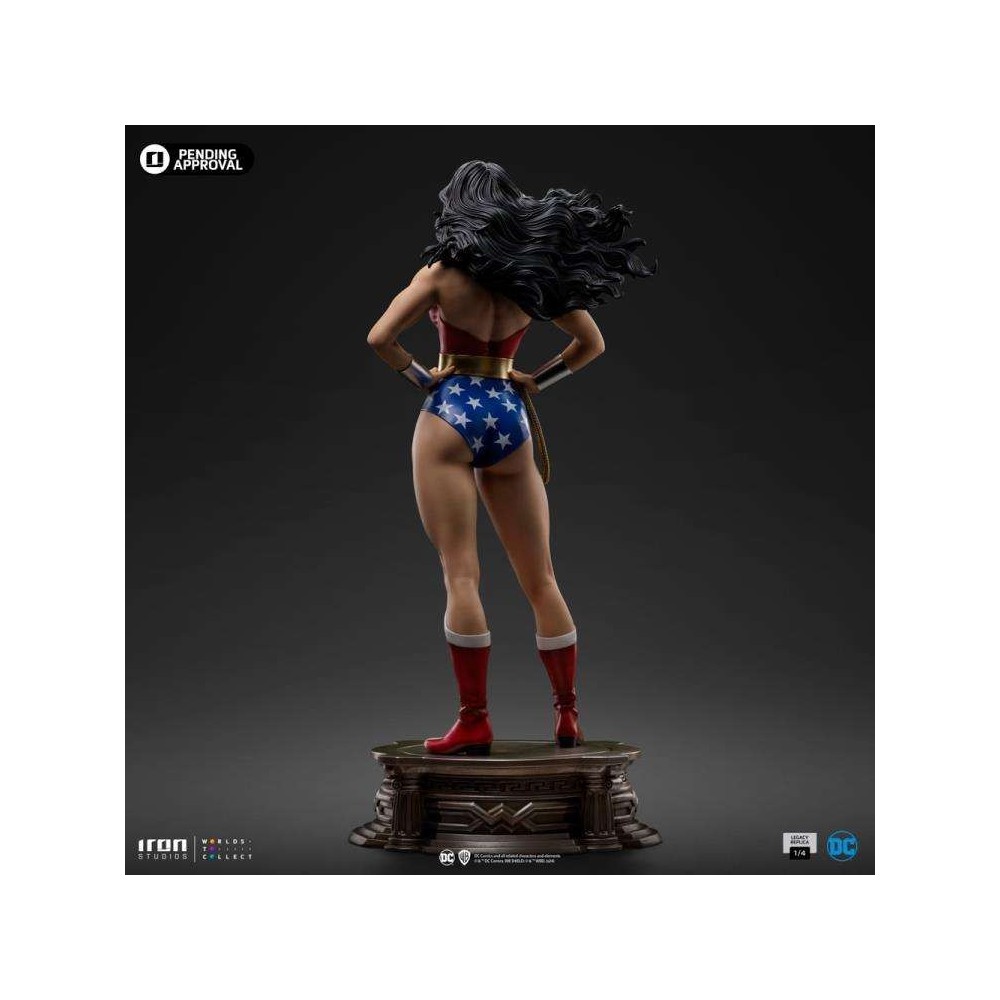 IRON STUDIOS WONDER WOMAN DC TRINITY LEGACY REPLICA 1/4 RESIN STATUE FIGURE