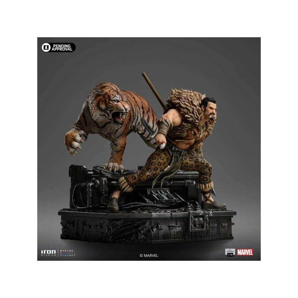 IRON STUDIOS SPIDER-MAN VS VILLAINS KRAVEN BDS ART SCALE DELUXE STATUE