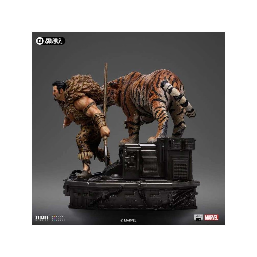 IRON STUDIOS SPIDER-MAN VS VILLAINS KRAVEN BDS ART SCALE DELUXE STATUE