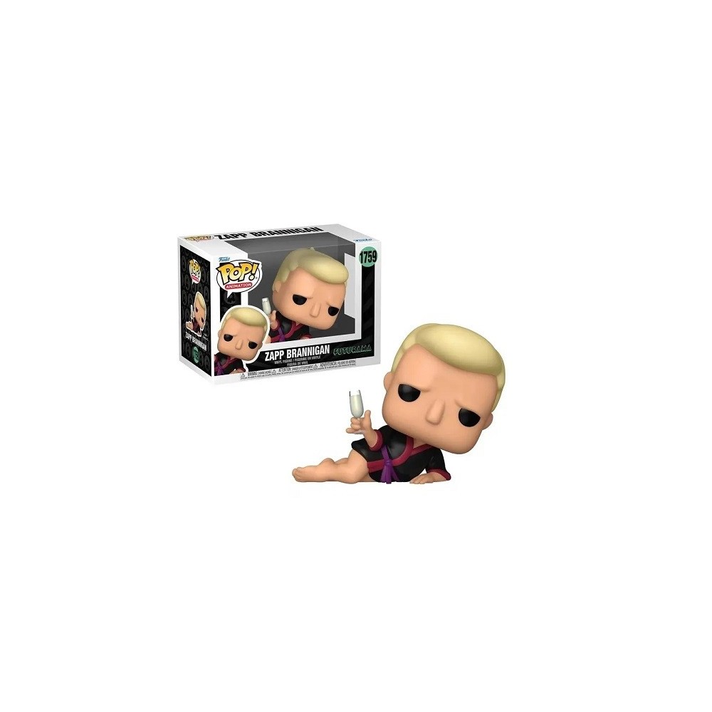 FUNKO FUNKO POP! FUTURAMA ZAPP BRANNIGAN BOBBLE HEAD KNOCKER FIGURE