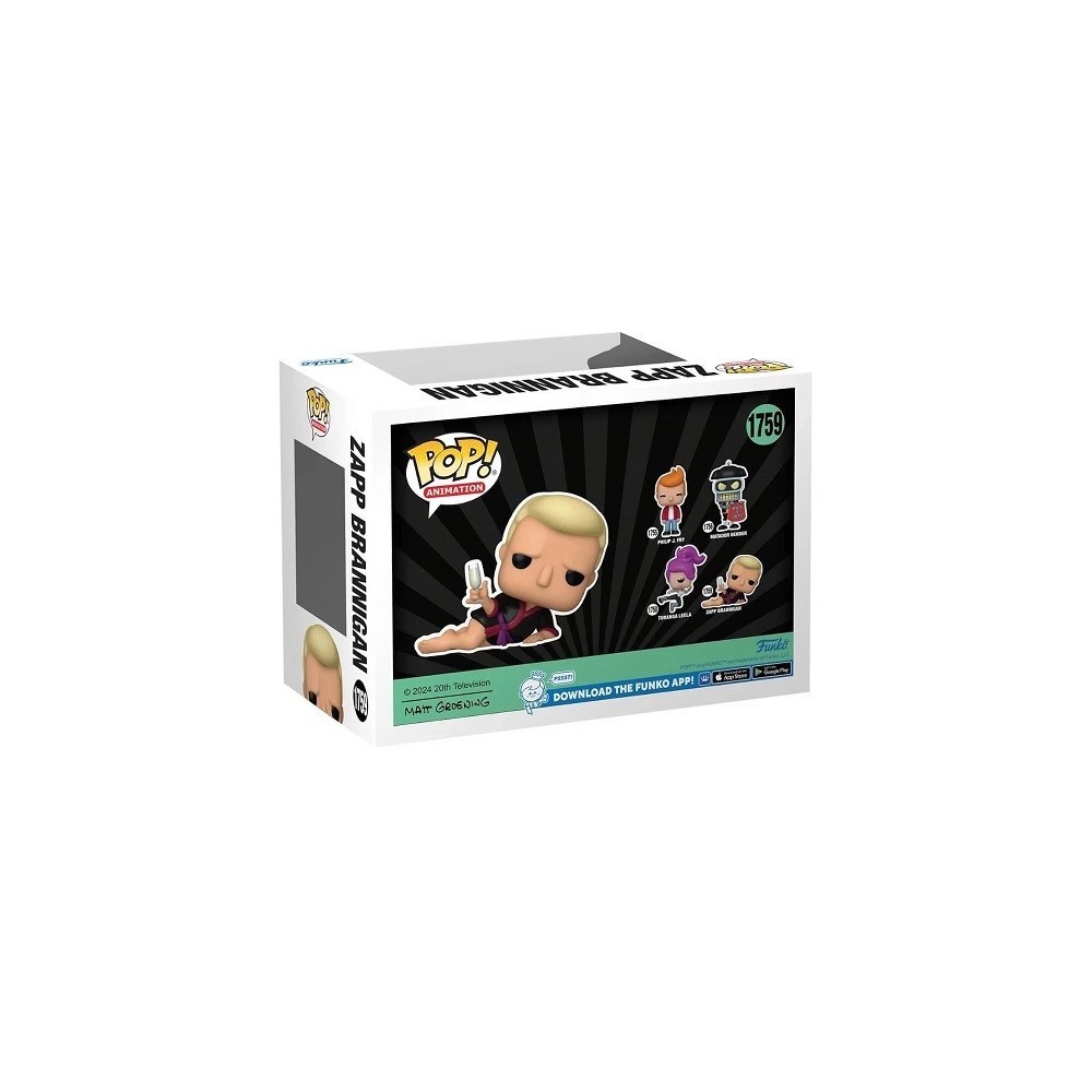 FUNKO FUNKO POP! FUTURAMA ZAPP BRANNIGAN BOBBLE HEAD KNOCKER FIGURE