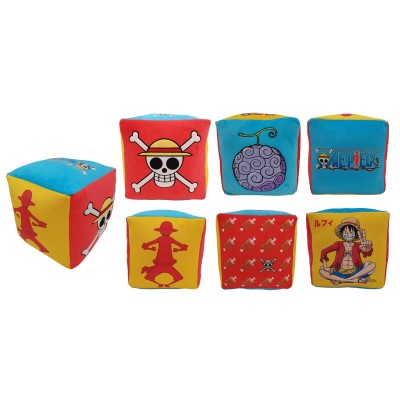 ONE PIECE LUFFY 25CM CUBO PELUCHE LYO