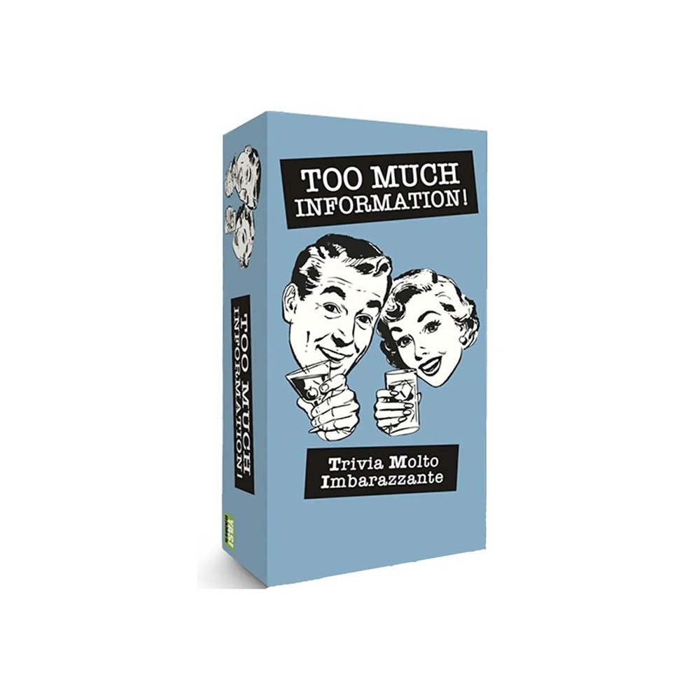 YAS! GAMES TOO MUCH INFORMATION ITALIAN BOARDGAME