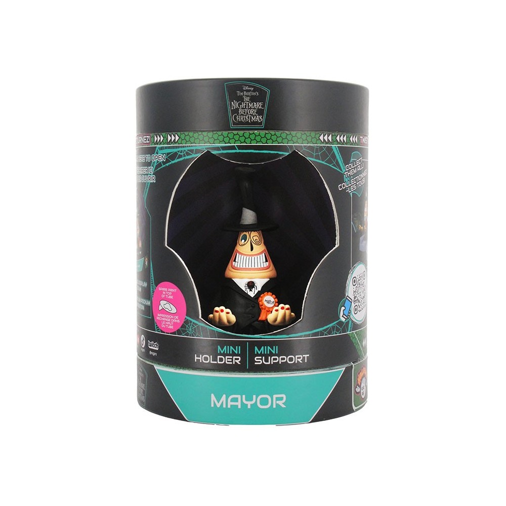 THE NIGHTMARE BEFORE CHRISTMAS MAYOR CABLE GUY STATUA 11CM FIGURE EXQUISITE GAMING