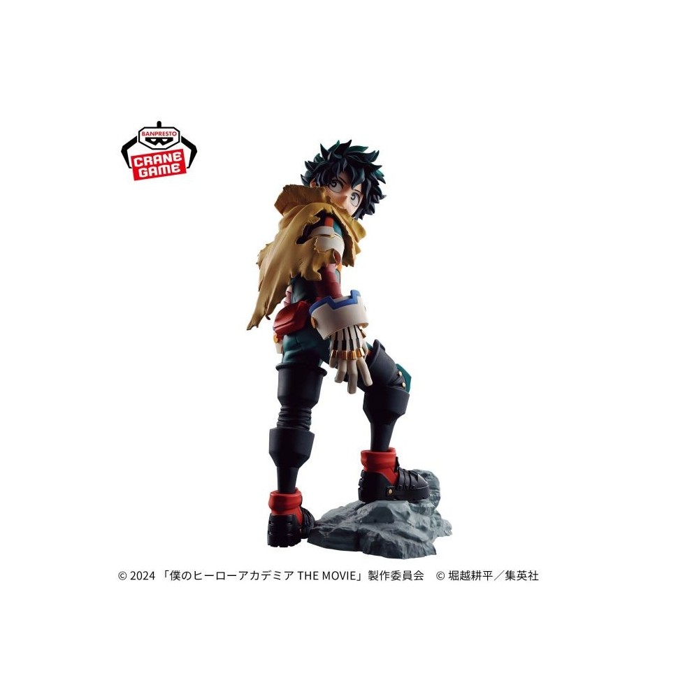 BANPRESTO MY HERO ACADEMIA MOVIE YOU ARE THE NEXT DXF IZUKU MIDORIYA STATUE FIGURE