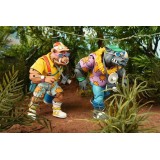 NECA TEENAGE MUTANT NINJA TURTLES VACATION ROCKSTEADY & BEBOP 2-PACK ACTION FIGURES