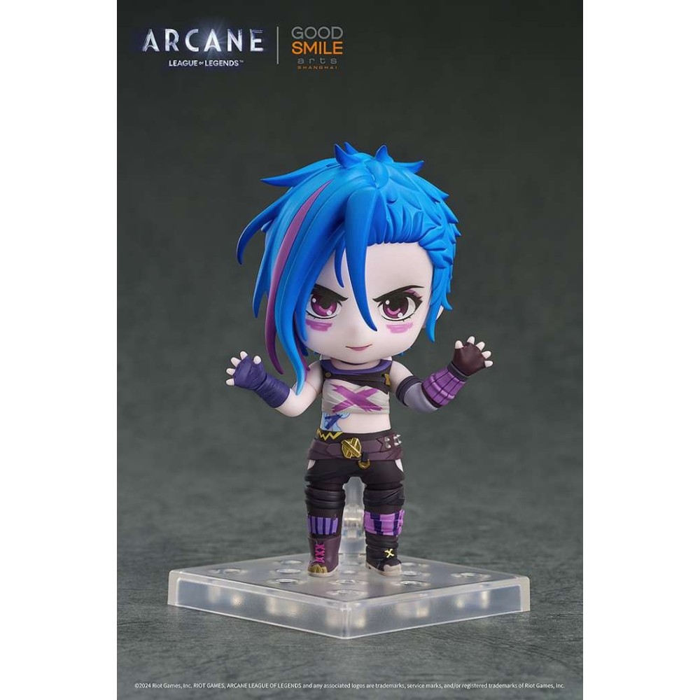 ARCANE LEAGUE OF LEGENDS JINX NENDOROID ACTION FIGURE GOOD SMILE COMPANY