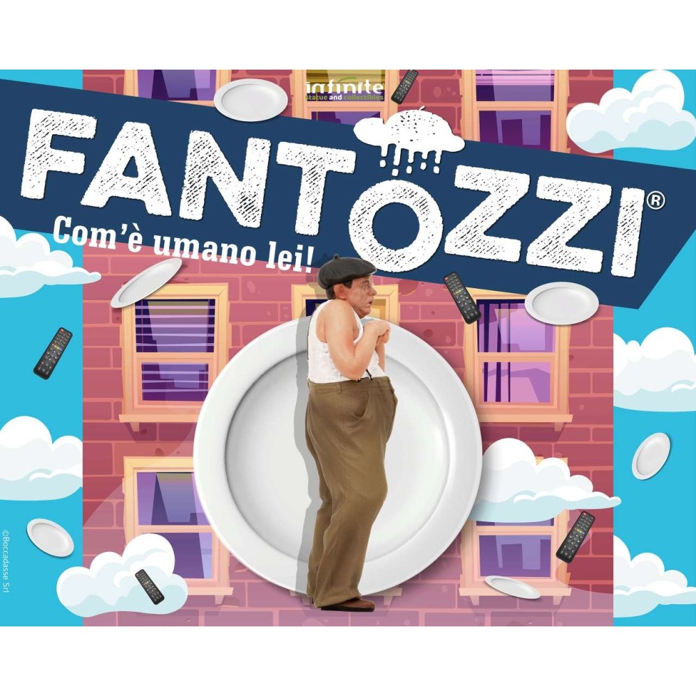 INFINITE STATUE FANTOZZI COM'E' UMANO LEI! BOOKLET EDITION PVC MINI FIGURE