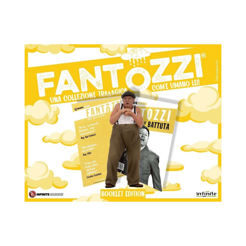 INFINITE STATUE FANTOZZI COM'E' UMANO LEI! BOOKLET EDITION PVC MINI FIGURE