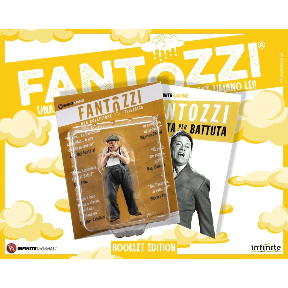 INFINITE STATUE FANTOZZI COM'E' UMANO LEI! BOOKLET EDITION PVC MINI FIGURE