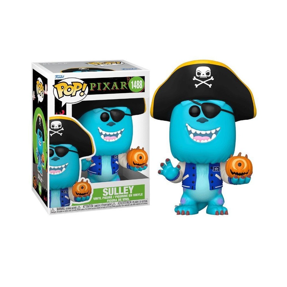 FUNKO FUNKO POP! PIXAR MONSTERS SULLEY HALLOWEEN BOBBLE HEAD FIGURE