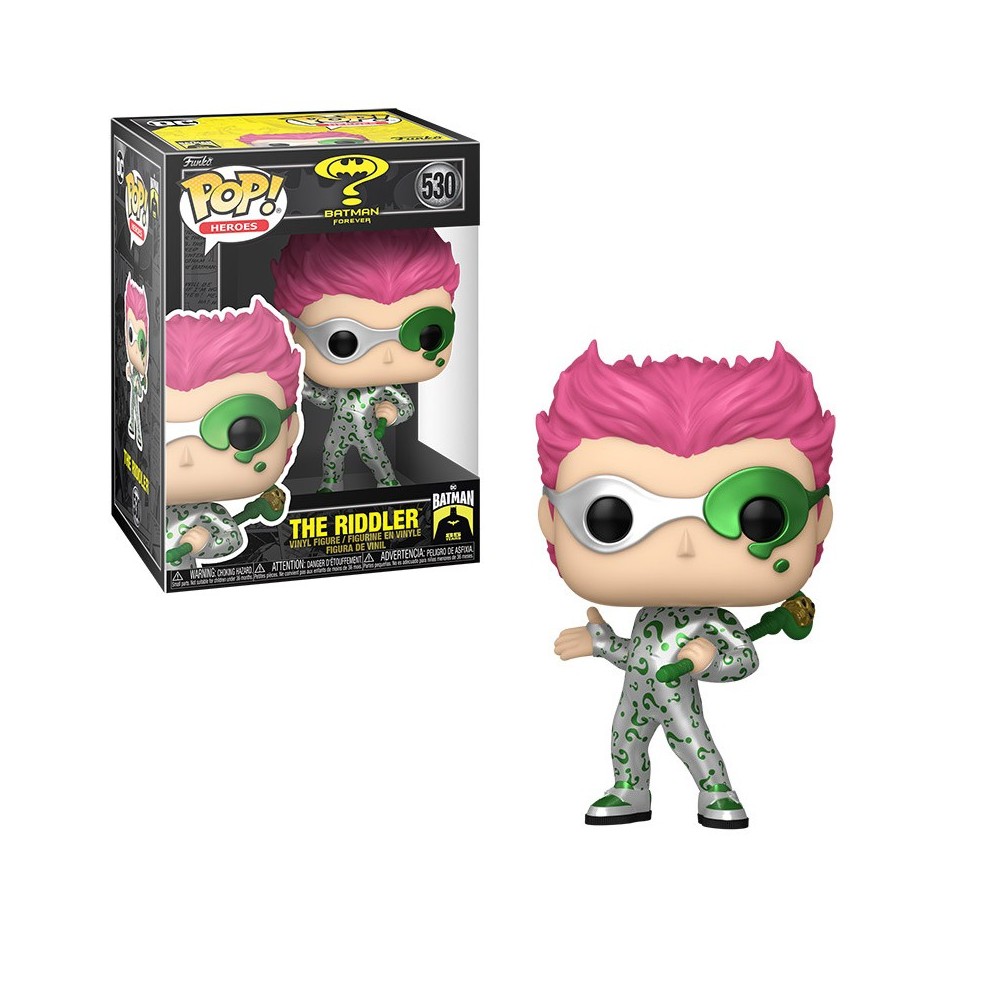 FUNKO FUNKO POP! BATMAN FOREVER THE RIDDLER 85th BOBBLE HEAD FIGURE