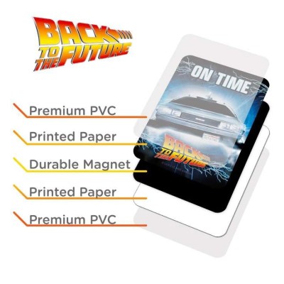 AQUARIUS ENT BACK TO THE FUTURE DOUBLE SIDE MAGNET