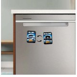 RITORNO AL FUTURO DOUBLE SIDE MAGNETE AQUARIUS ENT