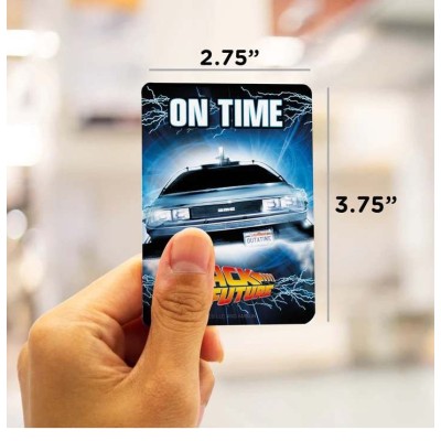 AQUARIUS ENT BACK TO THE FUTURE DOUBLE SIDE MAGNET