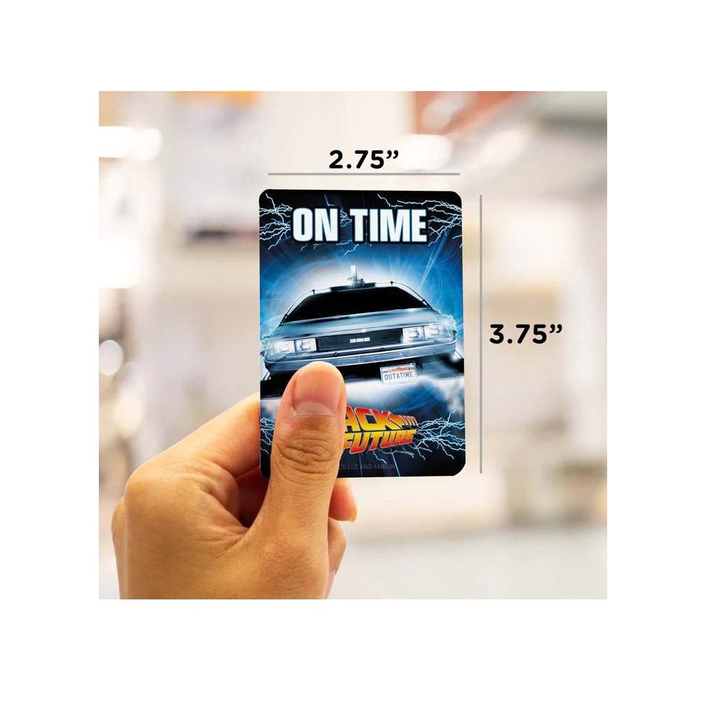 RITORNO AL FUTURO DOUBLE SIDE MAGNETE AQUARIUS ENT