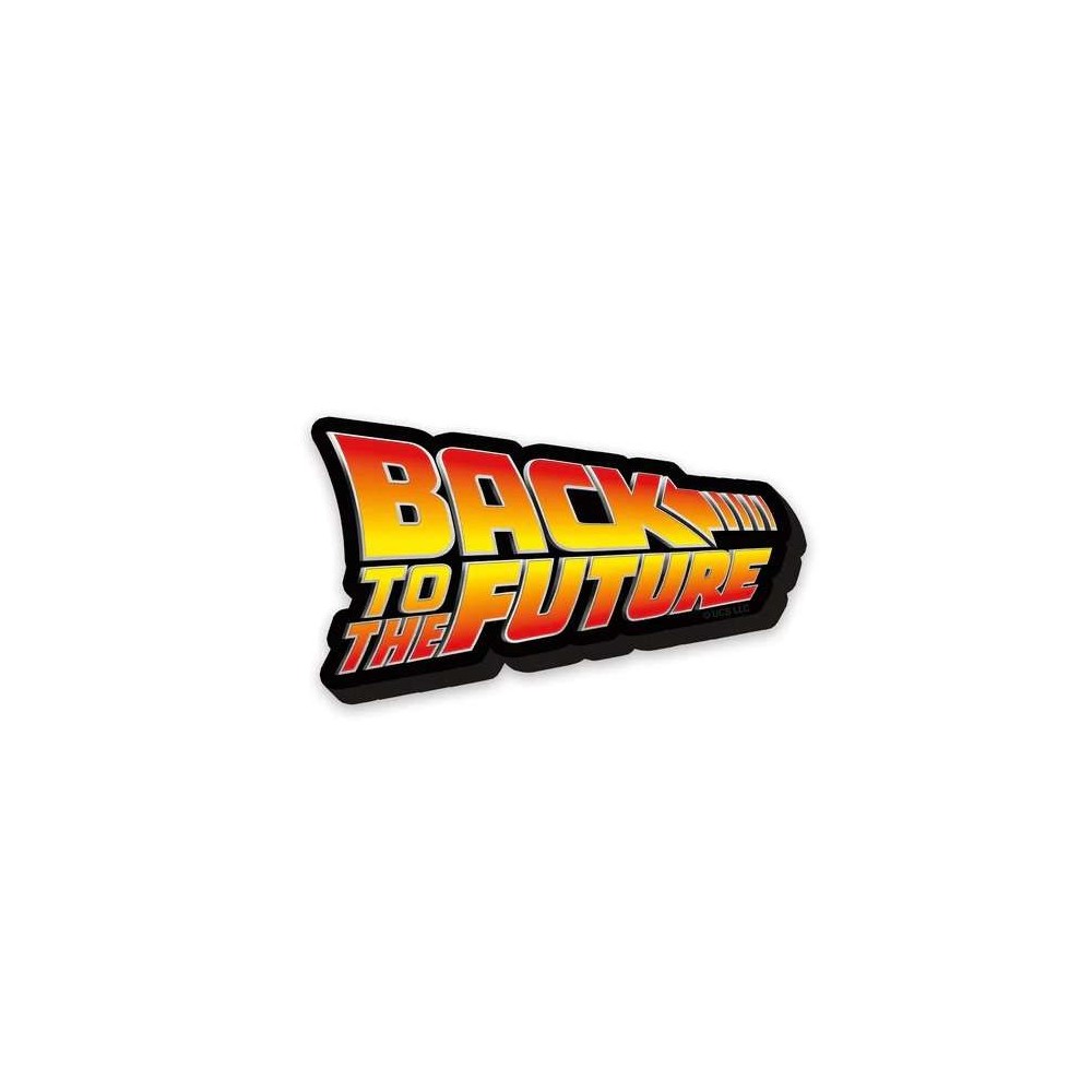 BACK TO THE FUTURE LOGO FUNKY CHUNKY MAGNETE AQUARIUS ENT