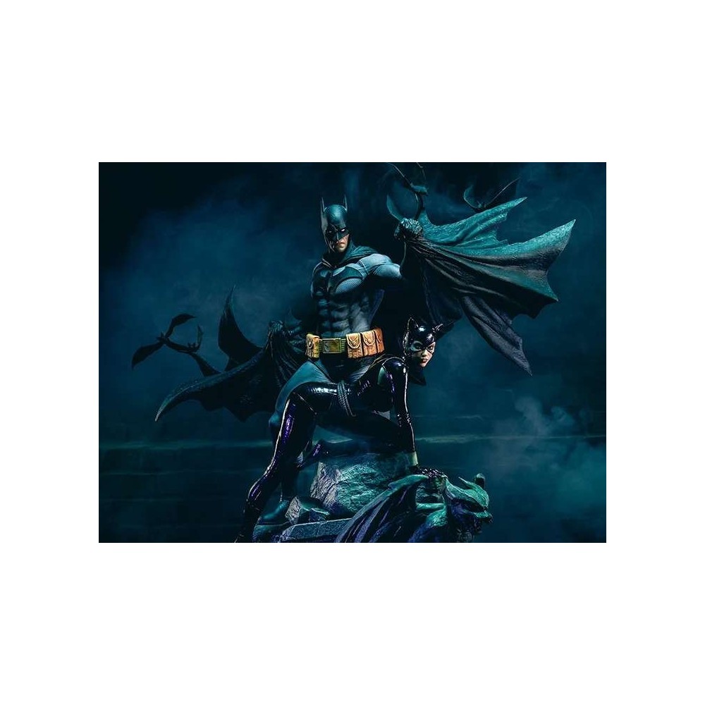DC COMICS BATMAN AND CATWOMAN REUNION STATUA FIGURE PURE ARTS