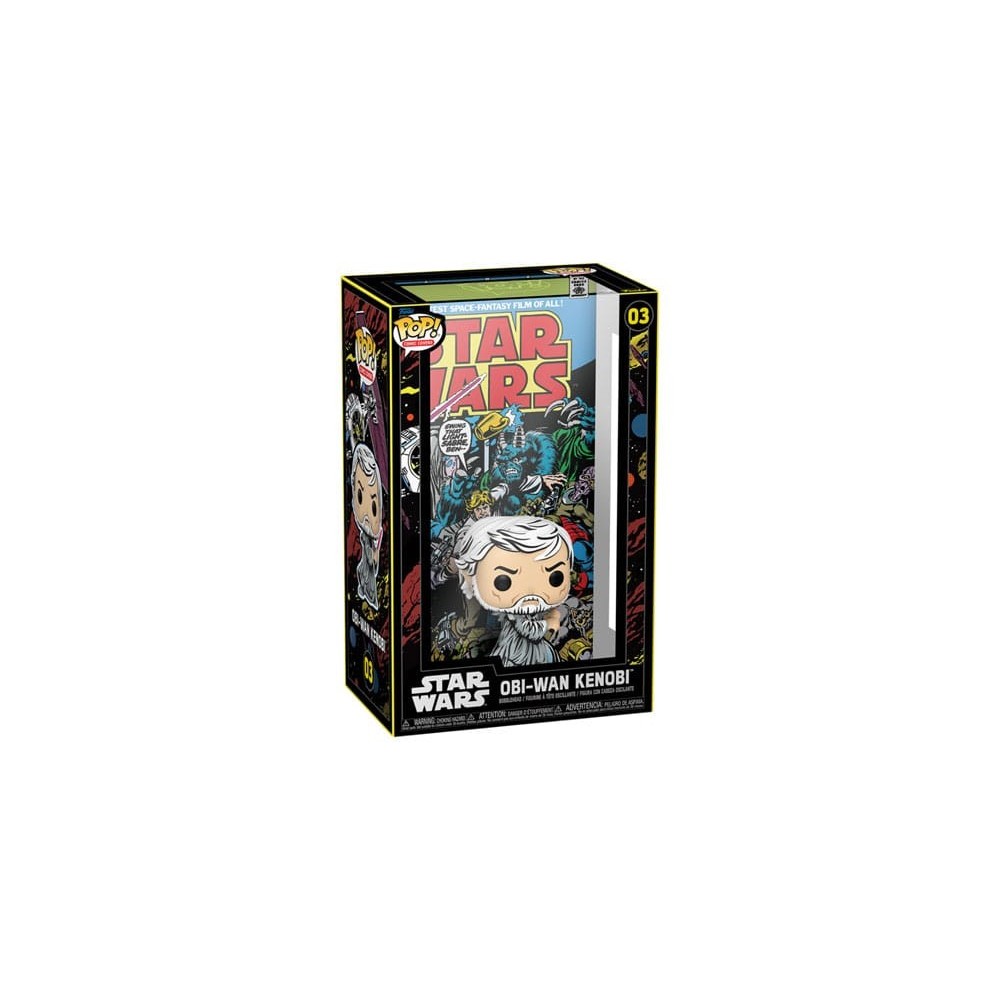 FUNKO POP! COMIC COVERS STAR WARS OBI-WAN KENOBI BOBBLE HEAD FIGURE FUNKO