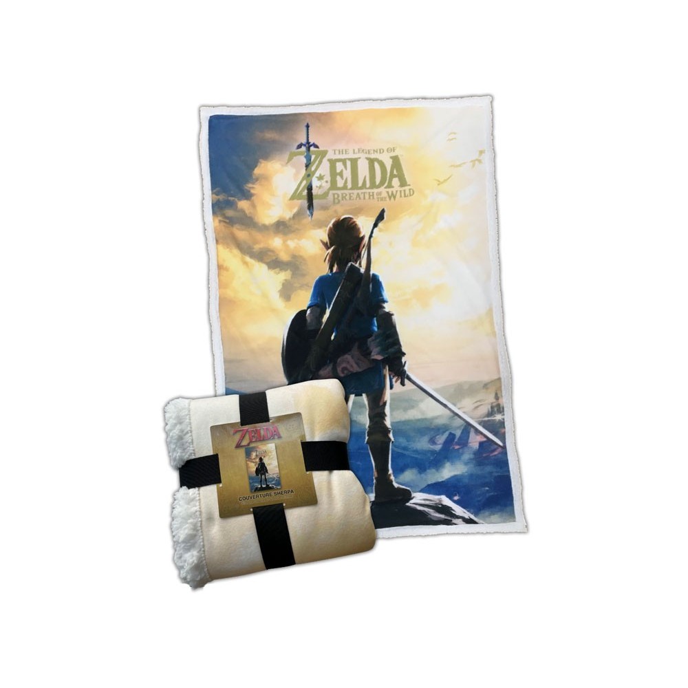 LYO THE LEGEND OF ZELDA BREATH OF THE WILD FLEECE SHERPA BLANKET 100X150CM