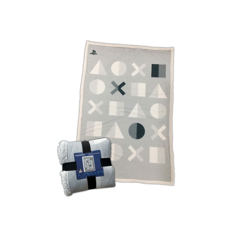 LYO PLAYSTATION FLEECE SHERPA BLANKET 100X150CM