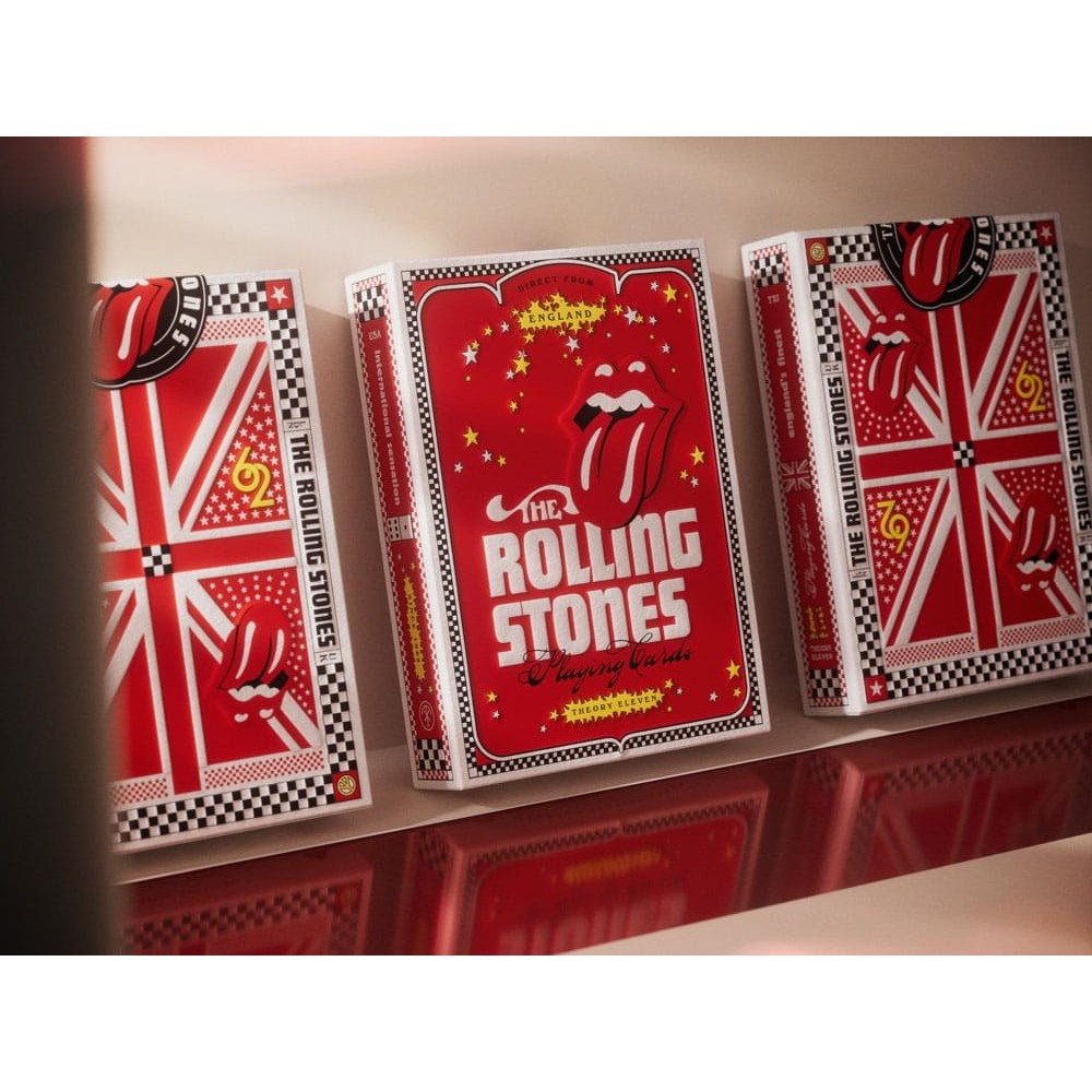 THE ROLLING STONES POKER PLAYING CARDS PREMIUM MAZZO THEORY11