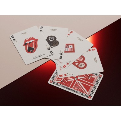 THE ROLLING STONES POKER PLAYING CARDS PREMIUM MAZZO THEORY11