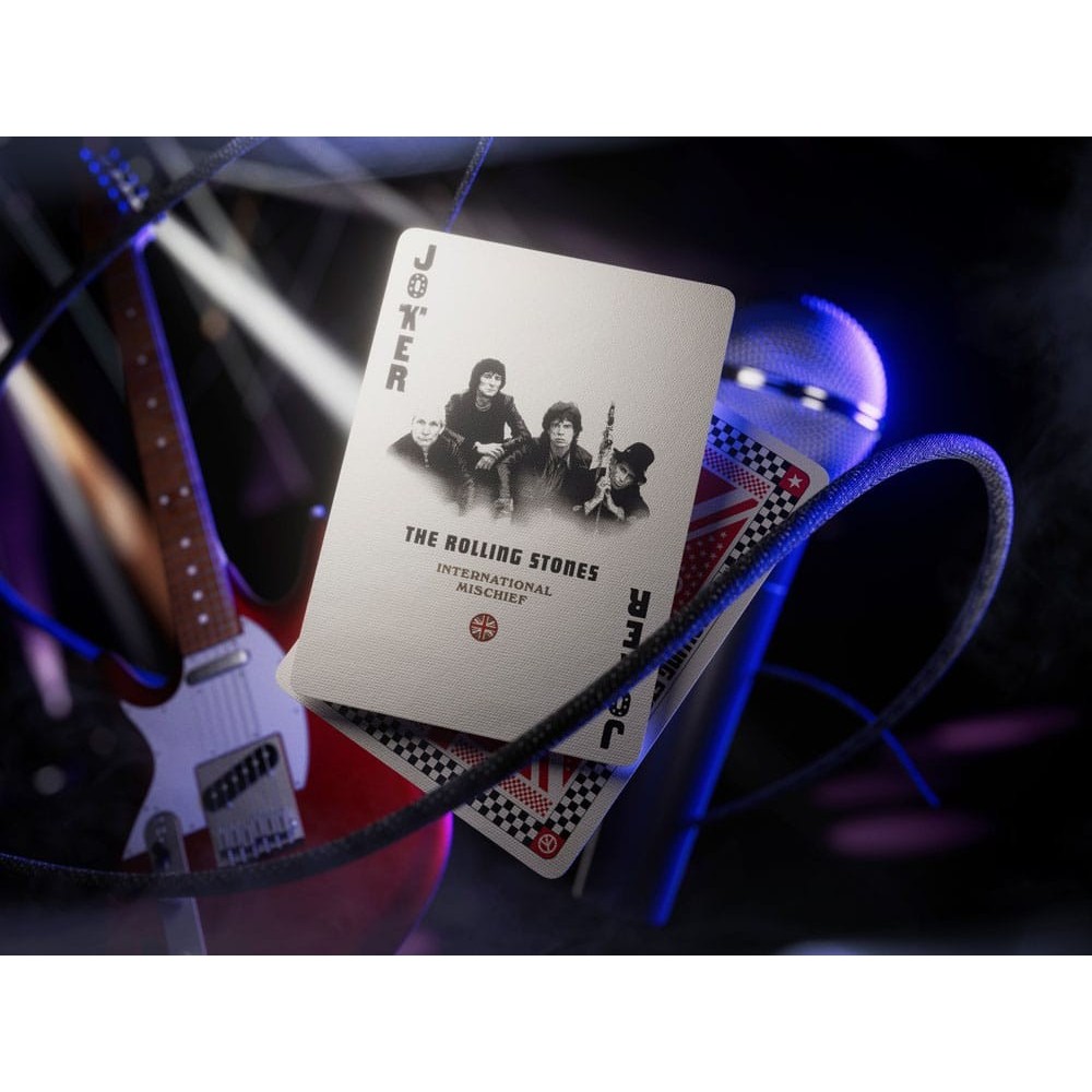 THEORY11 THE ROLLING STONES POKER PLAYING CARDS PREMIUM DECK