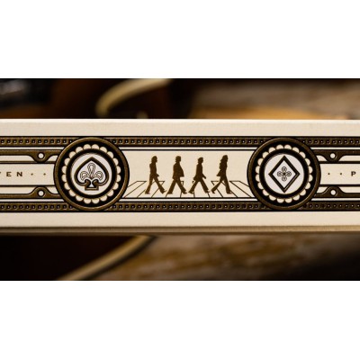 THE BEATLES POKER PLAYING CARDS PREMIUM BOX SET 4 MAZZI THEORY11