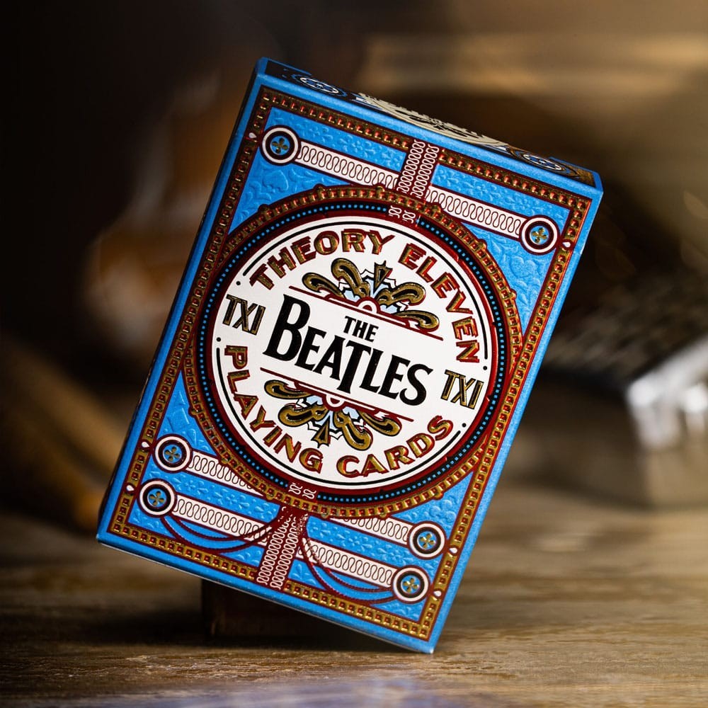 THE BEATLES POKER PLAYING CARDS PREMIUM BOX SET 4 MAZZI THEORY11