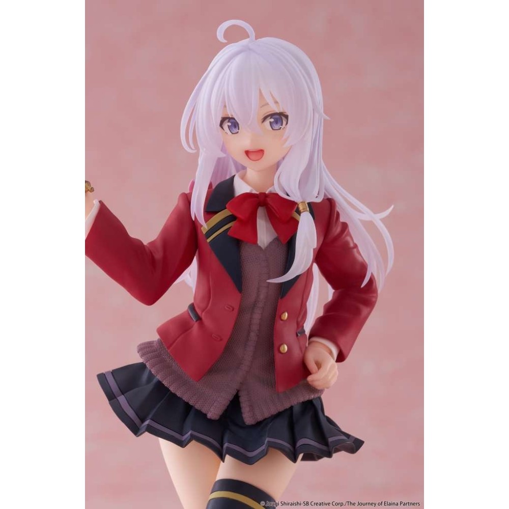 TAITO WANDERING WITCH THE JOURNEY OF ELAINA SCHOOL UNIFORM COREFUL 18CM STATUE FIGURE