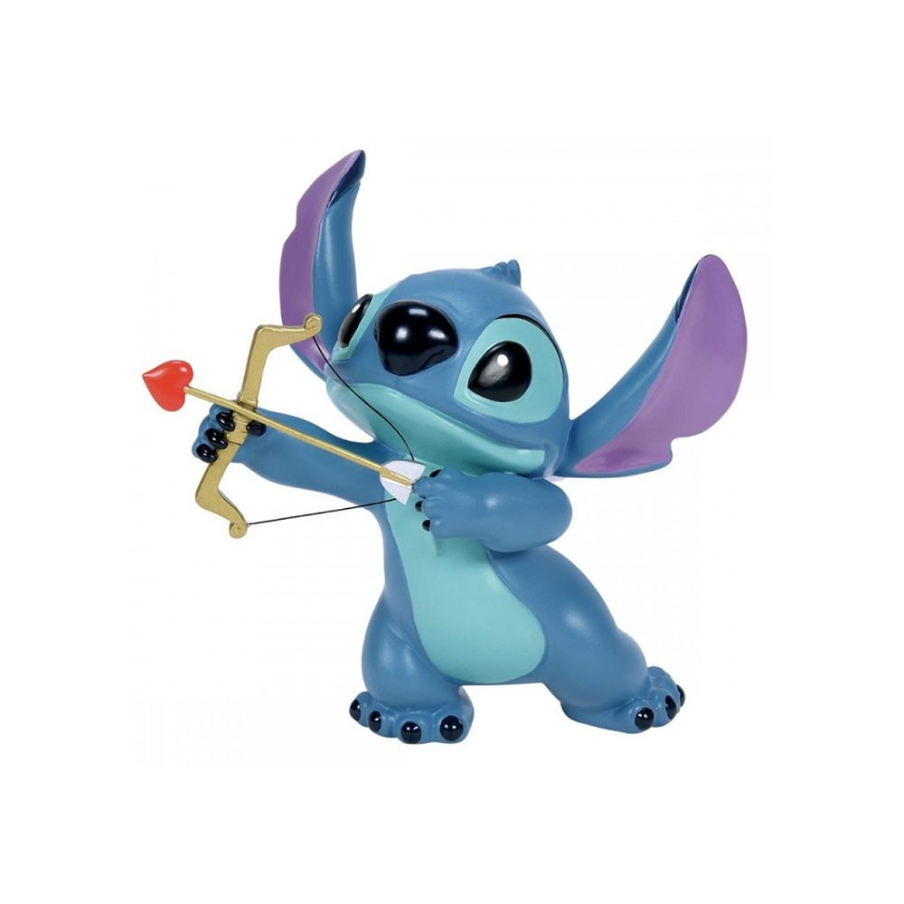 ENESCO LILO AND STITCH VALENTINE DAY STITCH STATUE FIGURE