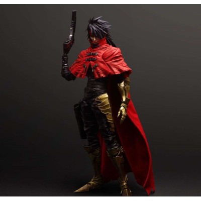 FINAL FANTASY 7 REBIRTH VINCENT VALENTINE PLAY ARTS SHIN ACTION FIGURE SQUARE ENIX