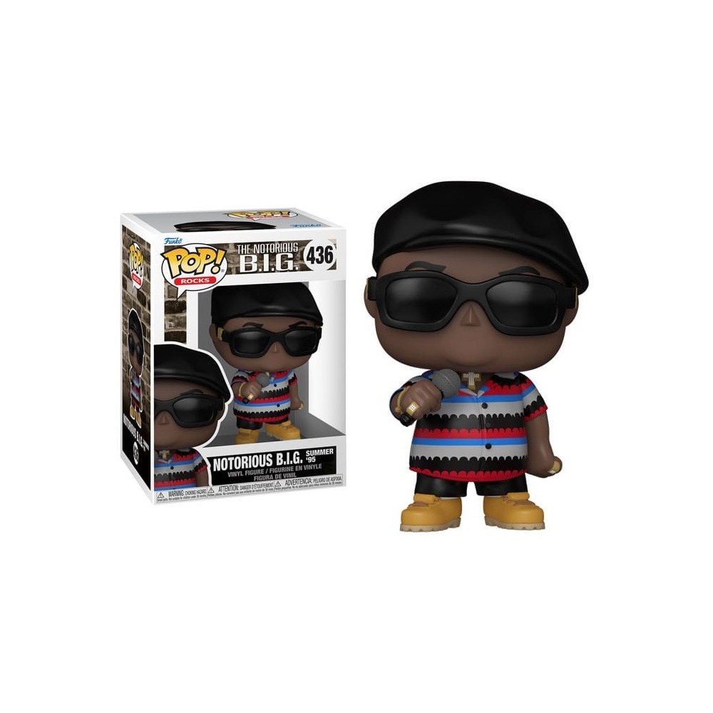 FUNKO POP! NOTORIOUS B.I.G. SUMMER '95 BOBBLE HEAD FIGURE FUNKO