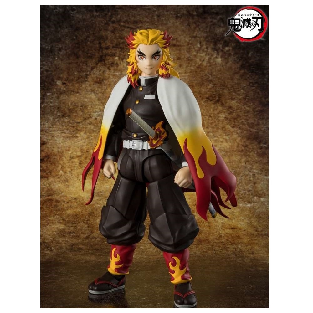 DEMON SLAYER KYOJURO RENGOKU S.H. FIGUARTS ACTION FIGURE BANDAI