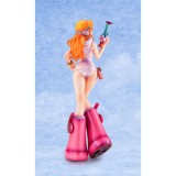 MEGAHOUSE ONE PIECE P.O.P. EVOLUTIONARY HISTORY NAMI PVC STATUE
